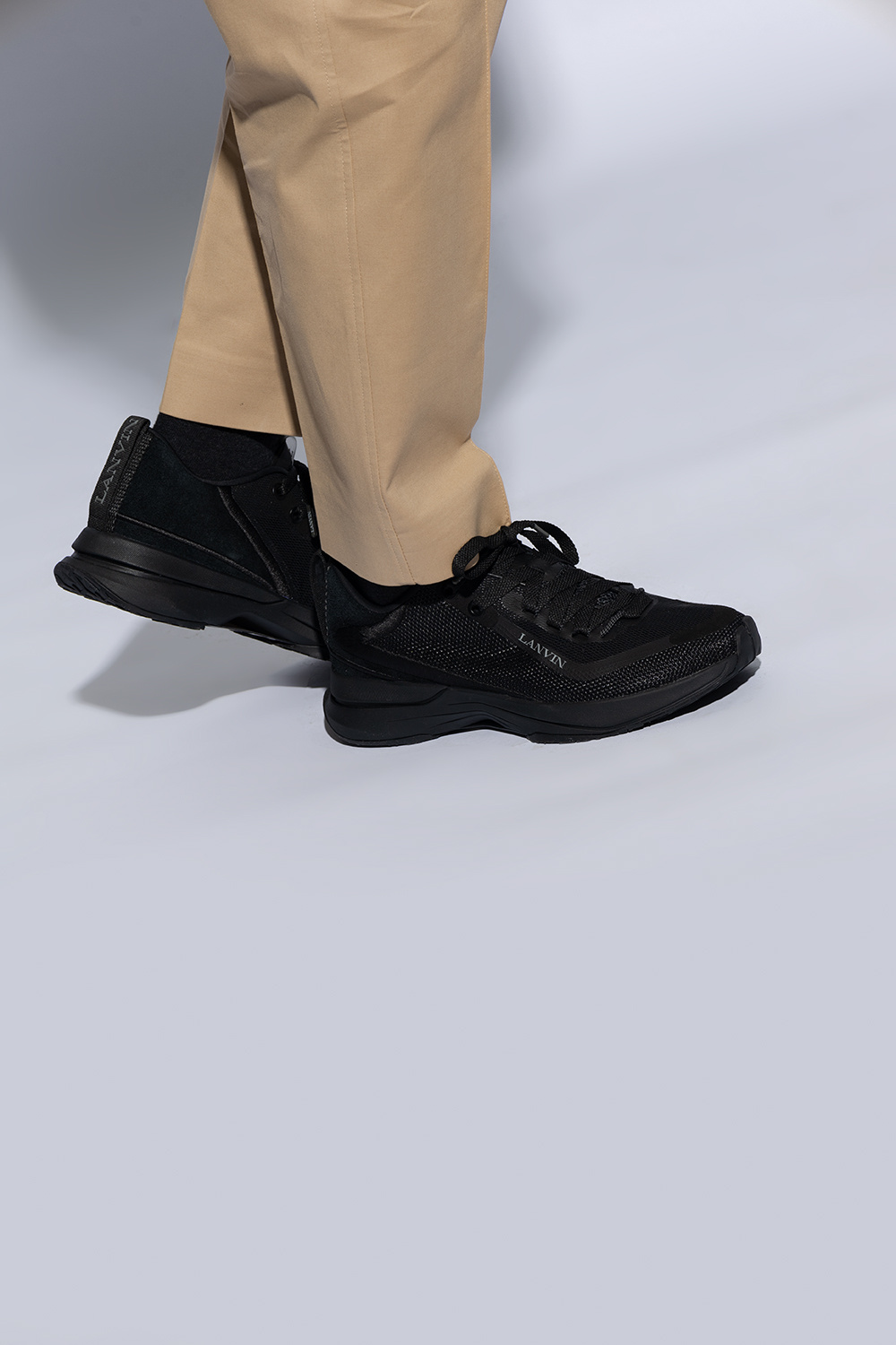 Black 'L-I' sneakers Lanvin - Vitkac AS